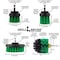 Drill Brush Power Scrubber By Useful Products 5 in W 5 in L Brush, Green G-42OS-2L-QC-DB - alternate 2
